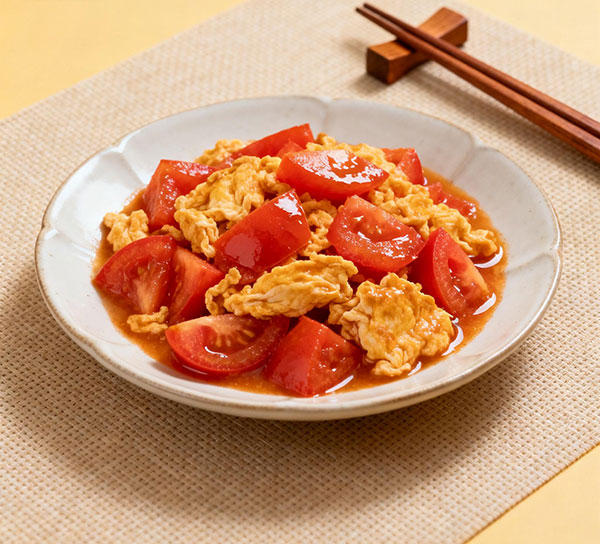 Tomato Scrambled Eggs